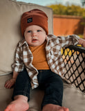 Brown Plaid Shacket