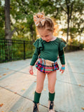 Champagne Velvet Bow