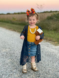 Cozy Plaid Bow