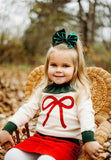 Evergreen Velvet Bow