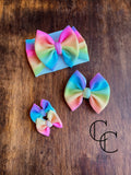 Ombré Stripe Bow