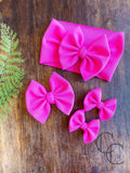 Fuchsia Bow