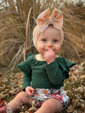 Champagne Velvet Bow