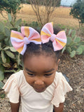 Boho Stripe Bow