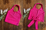 Hot Pink Halter Top