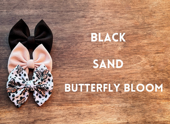 Black Butterfly Bow Bundle