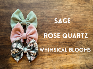 Whimsical Sage Bow Bundle