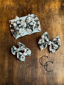 Whimsical Blooms Bow