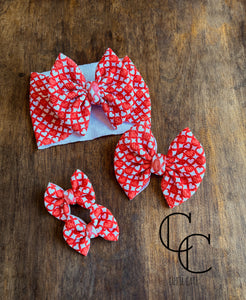 Queen of Hearts Bow